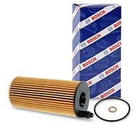 Bosch Filtre à huile P7123 F 026 407 123 – Sépare suie et particules, lubrification fiable