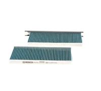 Bosch Filtre d'habitacle 0 986 628 553 (A8553) Filtre à charbon actif anti-odeurs pour Renault Opel
