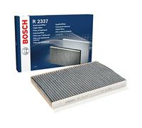 Bosch Filtre d'habitacle à charbon actif R2337 – Contre mauvaises odeurs, pollen et poussière