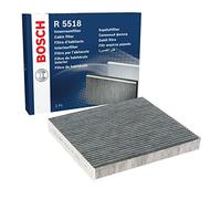 Bosch Filtre d'habitacle R5518 (1 987 435 518) – Charbon actif, anti-pollen, anti-odeurs