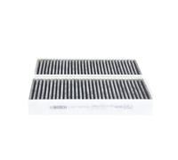 Bosch Filtre d'habitacle R5582 à charbon actif – Anti-odeurs, pollen, poussière – Jeu de 2