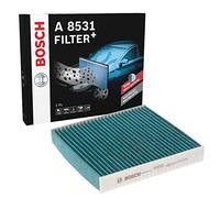 Bosch Filtre d'habitacle 0 986 628 531 – charbon actif – 30×187×194,5 mm – FIAT 500/Panda III/500e