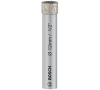 Bosch 1x PRO Ceramic Diamond Dry Drill Bit for Cylindrical Shank and Rotary Drill/Drivers (for Tiles, Hard tiles, Ø 12 mm, Professional Accessory Rotary Drill/Drivers)