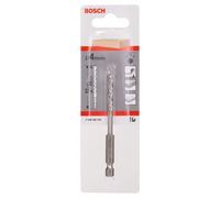 BOSCH Foret hélicoïdal pour bois avec tige hexagonale 1/4" 4 x 43 x 88 mm 2608595520