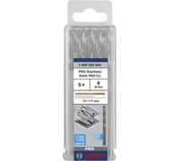 Bosch Forêt à métaux rectifiée HSS‑Co DIN 338 8 mm × 75 mm 135° – Lot de 5 (2608585894)
