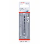 BOSCH Foret pour métal HSS PointTeQ HEX avec tige à 6 pans ; 3,3 mm 2608577521
