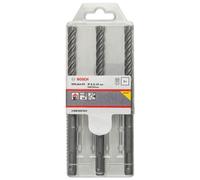 Bosch 3x Coffret de forets PRO SDS-plus-5X Ø6/8/10 mm pour béton et briques
