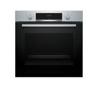 Bosch - Four multifonction à vapeur, série 4, 60 cm de large, Pyrolis, 3D Hotair, acier, HQA574ES3