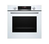 Bosch - Four, série 6, fonction AirFry, recettes pré-programmées, blanc, HBG536EW4