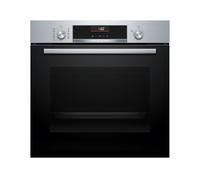 Bosch Four série 6, fonction AirFry, recettes pré-programmées, noir, HBG536ES4