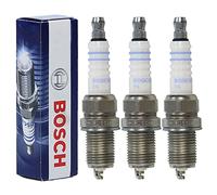 Lot de 4 bougies d'allumage Bosch FR8DCX+
