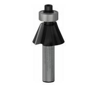 Bosch Fraises à chanfreiner / araser 8 mm, D1 23,7 mm, B 5,5 mm, L 12 mm, G 54 mm, 25° Quantité:1