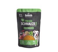 Bosch Freshe Schnauze Dinde avec Quinoa et épinards 1 x 250 g - Nourriture Humide Douce pour Chien - Aliment Complet à Haute teneur en Viande - 250 g