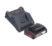 Bosch GAL 18V-20 Chargeur de batterie 10,8 - 18 V 2 A ( 2607226281 ) + 1x GBA 18 V 2,0 Ah batterie ( 1600Z00036 )