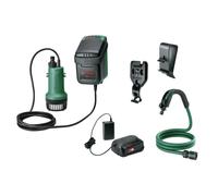 Bosch GardenPump 18V-2000 Pompe Submersible Sans Fil Jardin Récupérateur Eau