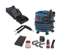 Bosch GAS 18V-12 MC Professional Aspirateur sans fil BITURBO Brushless + 1x batterie ProCore 4,0 Ah + chargeur + accessoires