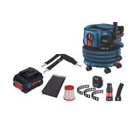 Bosch GAS 18V-12 MC Professional Aspirateur sans fil BITURBO Brushless + 1x batterie ProCore 8,0 Ah + accessoires - sans chargeur