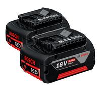 Bosch GBA 18V 5,0 Ah (2 Pièces)
