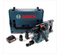 Bosch GBH 18 V-26 F Perforateur sans fil Professional SDS-Plus avec Boîtier de transport L-Boxx + Collecteur de poussière sans fil GDE 18 V-16 + 1x Batterie GBA 5 Ah - sans Chargeur