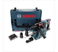 Bosch GBH 18 V-26 F Perforateur sans fil Professional SDS-Plus avec Boîtier de transport L-Boxx + Collecteur de poussière sans fil GDE 18 V-16 + 1x Batterie GBA 2 Ah - sans Chargeur