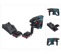 Bosch GBH 18V-21 Marteau perforateur sans fil professionnel 18 V 2.0 J SDS plus Brushless + 2x 2.0 Ah batterie + kit chargeur