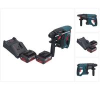 Bosch GBH 18V-21 Marteau perforateur sans fil professionnel 18 V 2.0 J SDS plus Brushless + 2x 4.0 Ah batterie + kit chargeur