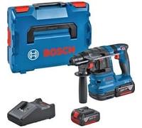 Perforateur SDS-Plus GBH 18V-22 + 2 batteries GBA 18V 4 Ah + 1 chargeur GAL 18V-40 - BOSCH - 611924002
