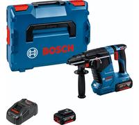 Bosch GBH 18V-24 C Professional Marteau perforateur sans fil SDS- Plus (2x5,0 Ah, L-BOXX)