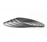 Bosch GCB 18V-63 Lot de 5 rubans de scie à ruban en bi-métal, 733 x 13 x 0,5 mm, 24 dents par pouce, pour scie à ruban sans fil