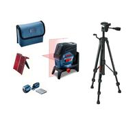 Bosch GCL 2-50 C 12V Li-Ion Batterie Laser À Croix Dans Un Étui + Trépied (BT 150) - 20 M