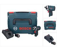 Bosch GDR 12V-105 Professional Visseuse à chocs sans fil avec boîtier L-Boxx + 1x Batterie GBA 12 V 3,0 Ah + 1x Chargeur GAL 1230