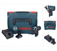 Bosch GDR 12V-105 Professional Visseuse à chocs sans fil avec boîtier L-Boxx + 1x Batterie GBA 12 V 6,0 Ah + 1x Chargeur GAL 1230