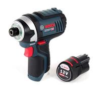 Bosch GDR 12V-105 Professional Visseuse à chocs sans fil dans Carton + 1x Batterie GBA 12 V 3,0 Ah - sans Chargeur