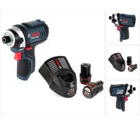 Bosch GDR 12V-105 Professional Visseuse à percussion sans fil, 12V 105Nm + 2x Batteries 2,0Ah + Chargeur