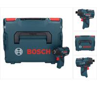 Bosch GDR 12V-110 Professional 12V Visseuse à chocs sans fil avec Porte-outils six pans creux 1/4" en Coffret L-Boxx - sans Batterie ni Chargeur