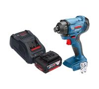 Bosch GDR 18V-160 Professional Visseuse à chocs sans fil 18 V 160 Nm 1/4" + 1x batterie 5,0 Ah + chargeur