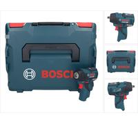 Bosch GDS 12V-115 Boulonneuse sans-fil avec Porte-outils Carré mâle de 3/8" en Coffret L-Boxx - sans Batterie ni Chargeur