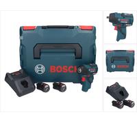 Bosch GDS 12V-115 Professional Visseuse à chocs sans fil 12 V 115 Nm 3/8'' Brushless + 2x batterie 2,0 Ah + chargeur + L-Boxx