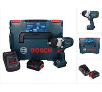 Bosch GDS 18V-1000 Professional Visseuse à chocs sans fil 18 V 1000 Nm BITURBO Brushless + 1x batterie ProCORE 8,0 Ah + chargeur + L-Boxx