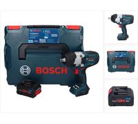 Bosch GDS 18V-1000 Professional Visseuse à chocs sans fil 18 V 1000 Nm BITURBO Brushless + 1x batterie ProCORE 8,0 Ah + L-Boxx - sans chargeur