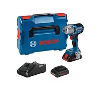 Bosch Visseuse à chocs sans fil Bosch GDS 18V-450 HC, 2 batteries, chargeur, L-BOXX, BT Low-En. Mod. Quantité:1