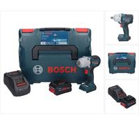 Bosch GDS 18V-450 HC Visseuse à chocs sans fil 18 V 450 Nm 1/2'' + 1x batterie ProCORE 8,0 Ah + chargeur + L-Boxx