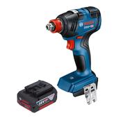 Bosch GDX 18V-200 Professional Visseuse à chocs sans fil 18 V 200 Nm Brushless + 1x batterie 4,0 Ah - sans chargeur