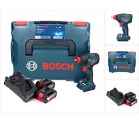 Bosch GDX 18V-210 C Professional Visseuse à chocs sans fil 18 V 210 Nm Brushless + 2x batterie 4,0 Ah + chargeur + L-Boxx