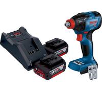 Bosch GDX 18V-210 C Professional Visseuse à chocs sans fil 18 V 210 Nm Brushless + 2x batterie 4,0 Ah + chargeur