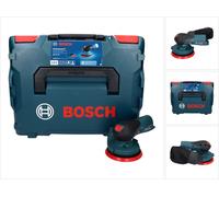 Bosch GEX 12V-125 Professional Ponceuse excentrique sans fil 12 V 125 mm brushless + L-Boxx (0601372100) - sans batterie, sans chargeur