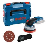 Bosch GEX 18V-125 18V Li-Ion Ponceuse Excentrique Sans Fil En L-Boxx Avec Accessoires - 125mm - Sans Balais