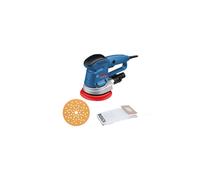 Bosch GEX 34-150 Professional Ponceuse orbitale aléatoire 150mm 4500-12000 tr/min 9000-24000 OPM Amplitude 4mm Secteur avec Velcro