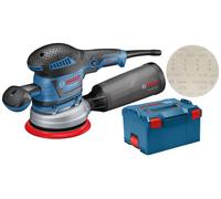 Bosch GEX 40-150 PROFESSIONAL Ponceuse à disque 12000 tr/min 24000 OPM Noir, Bleu, Gris, Rouge 400 W