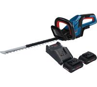 Bosch GHE 18V-50 Professional Taille-haies sans fil 18 V 50 cm Brushless + 2x batterie ProCORE 4,0 Ah + chargeur